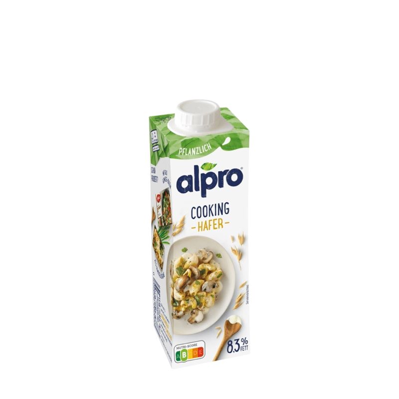 Creme de aveia para cozinhar 250 ml Alpro (lote de 15) 1 Creme de aveia para cozinhar 250 ml Alpro (lote de 15)