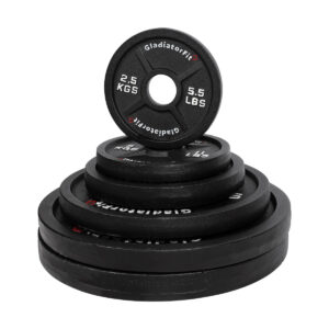 Black cast-iron Olympic disc Ø 51mm
