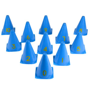 Numbered markers for drive 1