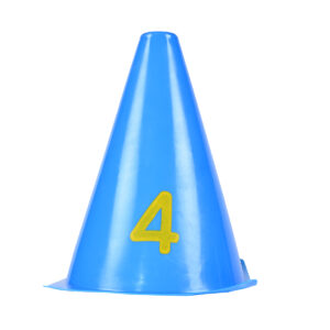 Numbered training markers 5