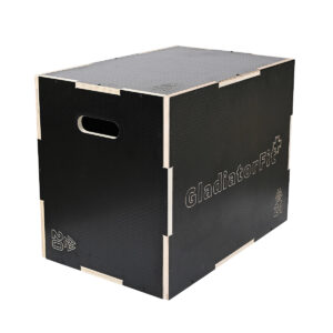 Sprung-Plyobox aus Holz schwarz 3 in 1 6 Sprung-Plyobox aus Holz schwarz 3 in 1 1