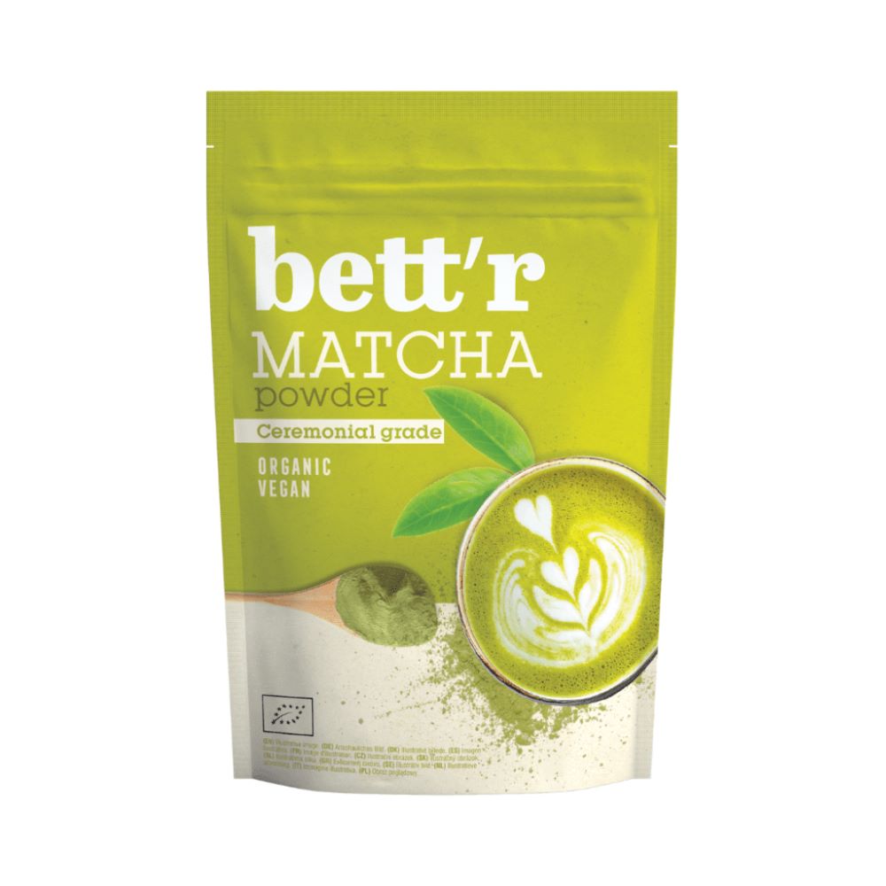 Poudre de matcha 100g Bett'r (lot de 6) 1 Poudre de matcha 100g Bett'r (lot de 6)
