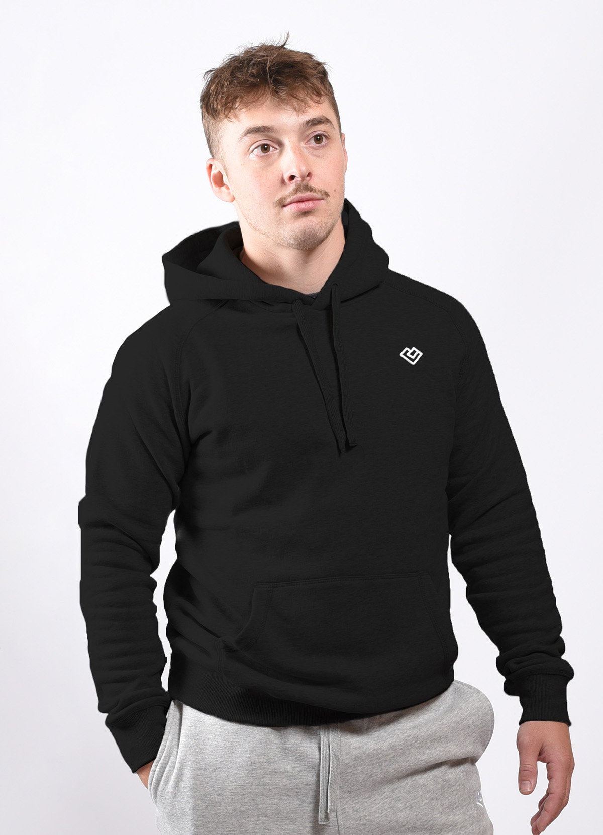 Essence "Hoodie" Sweatshirt Heren Loven 1 hoodie zwart 1 1200