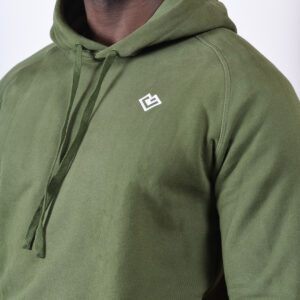 Essence "Hoodie" Sweatshirt Heren Loven 10 capuchon groen 2 1200