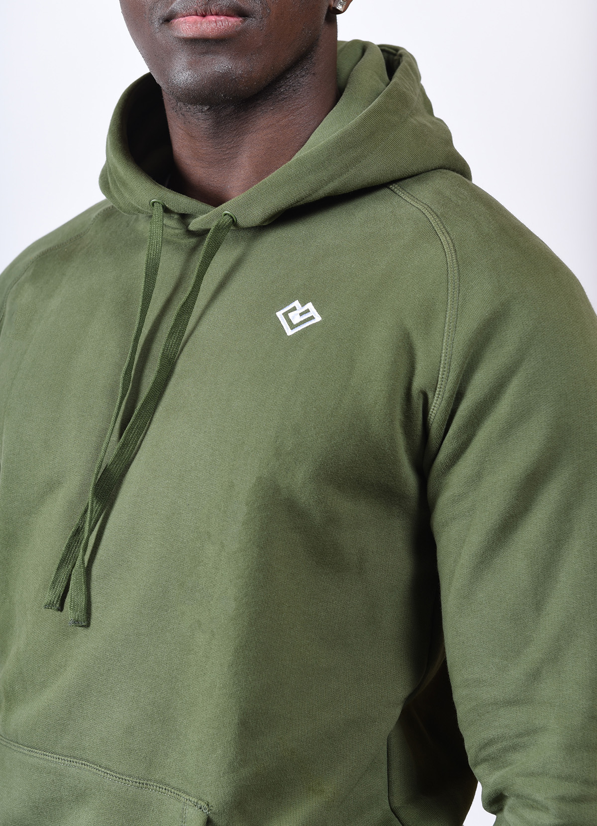Essence "Hoodie" Sweatshirt Heren Loven 4 capuchon groen 2 1200