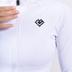 Casaco com fecho de correr Radiate "Jacket" para mulher Loven 10 casaco branco com fecho de correr 3 1200