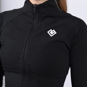 Casaco com fecho de correr Radiate "Jacket" para mulher Loven 9 casaco preto com fecho 2 1200