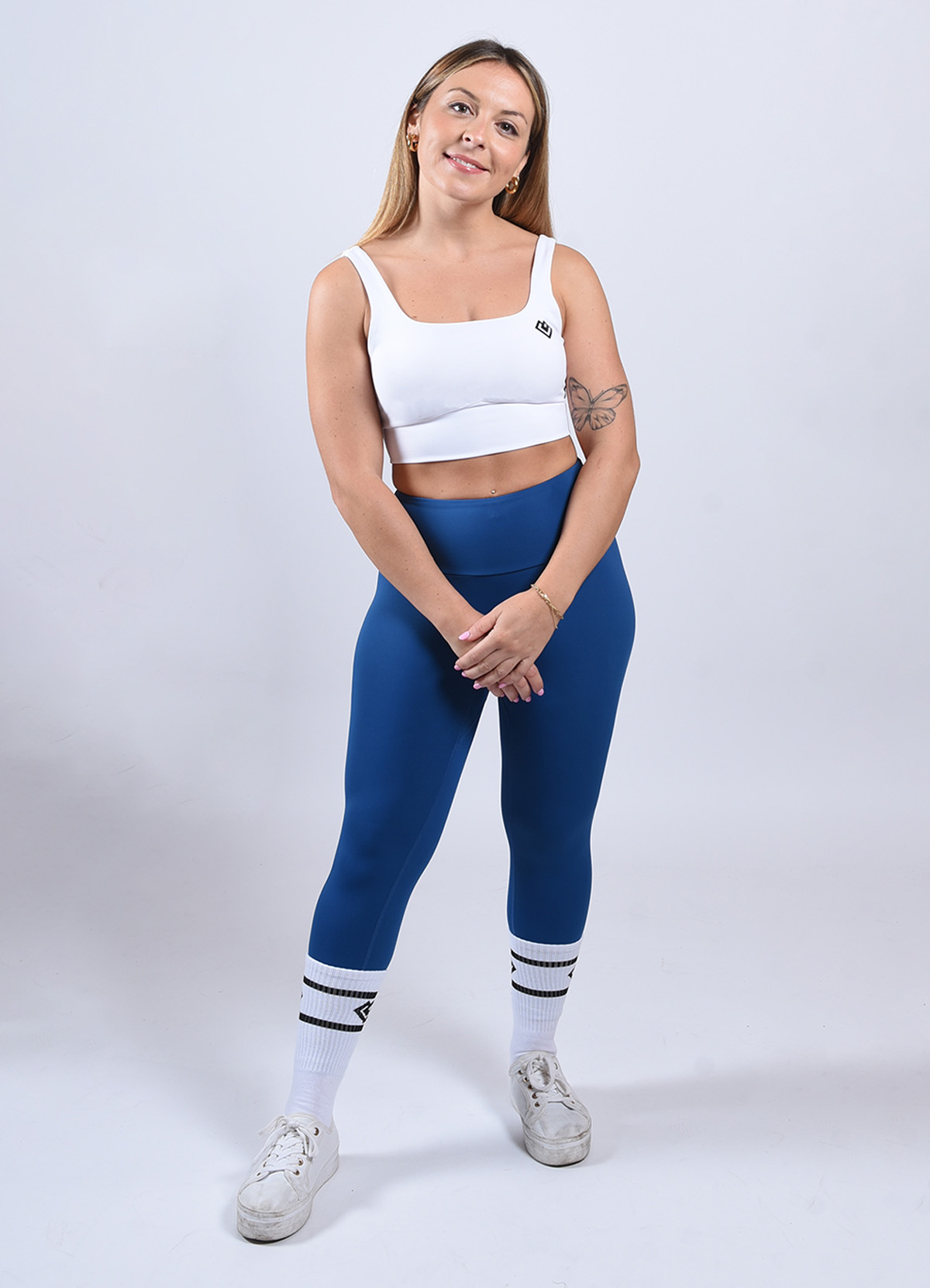 Connect Leggings da donna Loven 1 leggings blu 1 1200