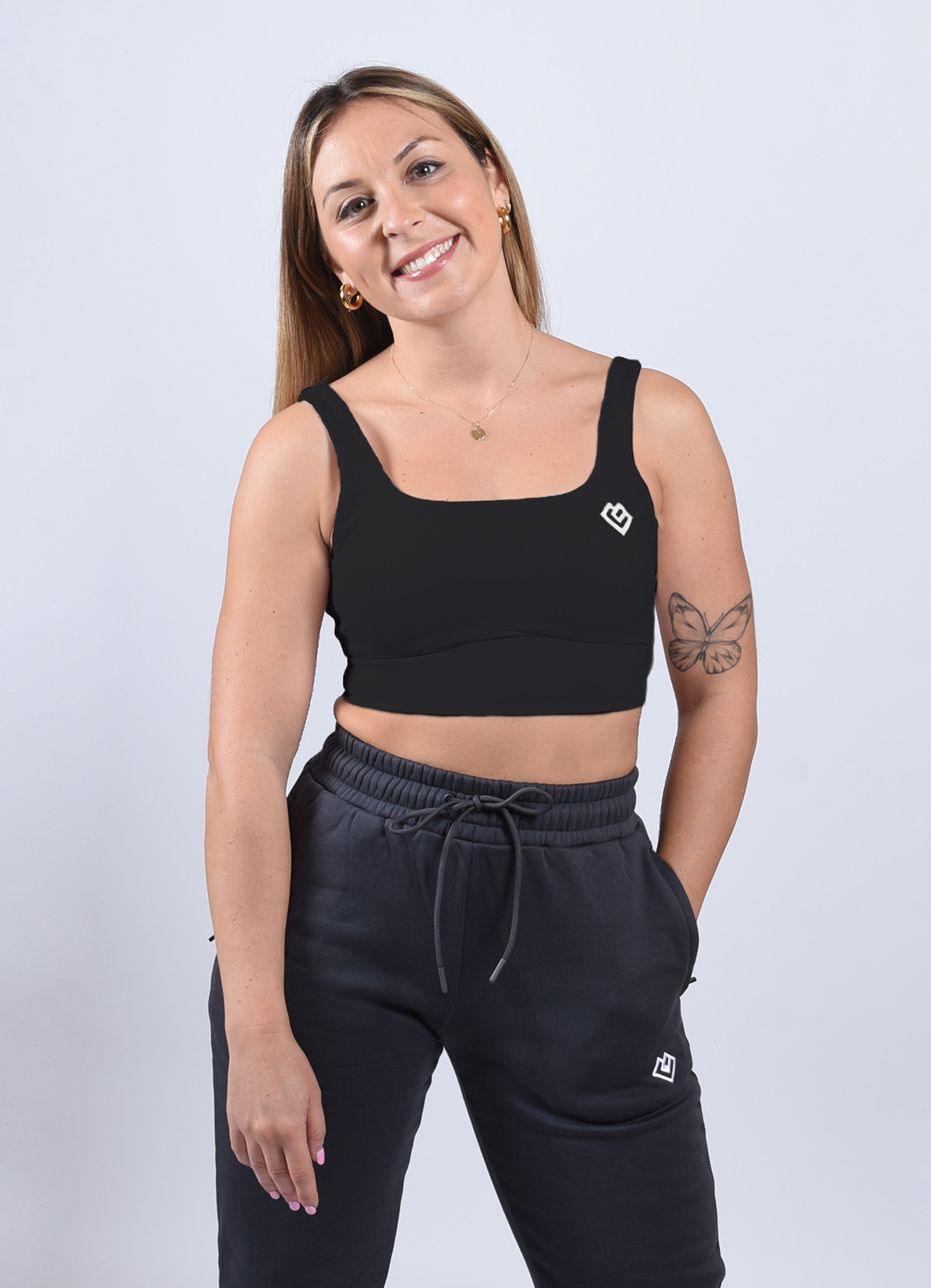 Sujetador deportivo Glow Loven, mujer 5 sujetador deportivo negro 1.1200