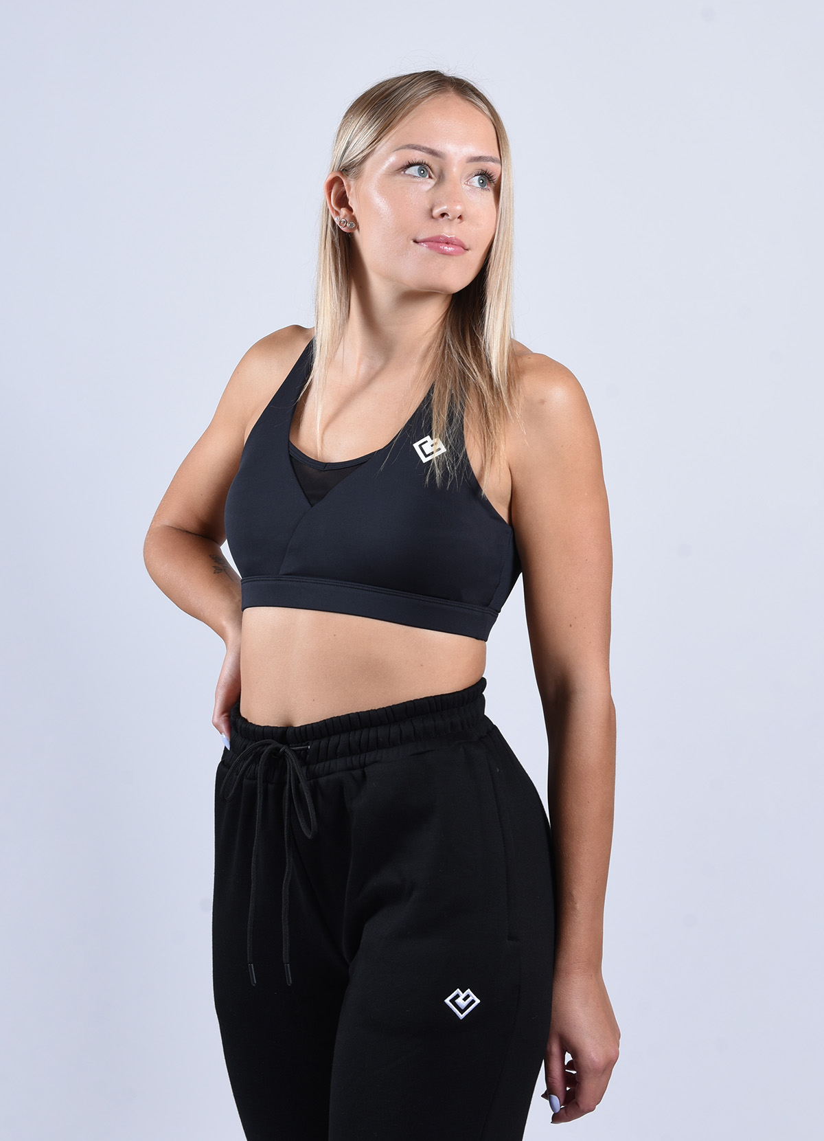 Connect Reggiseno sportivo da donna Loven 2 reggiseno sportivo racer nero 1.1200