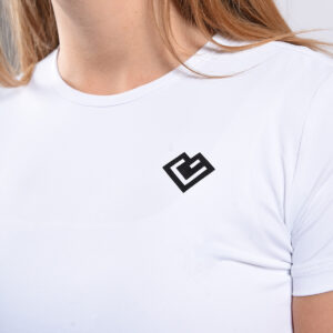 Maglietta Glow da donna Loven 12 tshirt aderente bianca 2