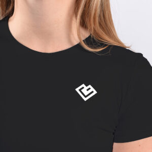 Maglietta Glow da donna Loven 10 tshirt fitted nero 2