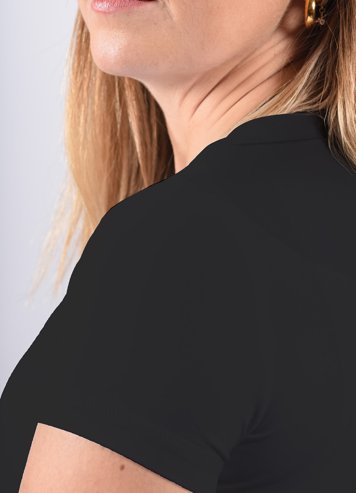 Maglietta Glow da donna Loven 3 tshirt fitted nero 3