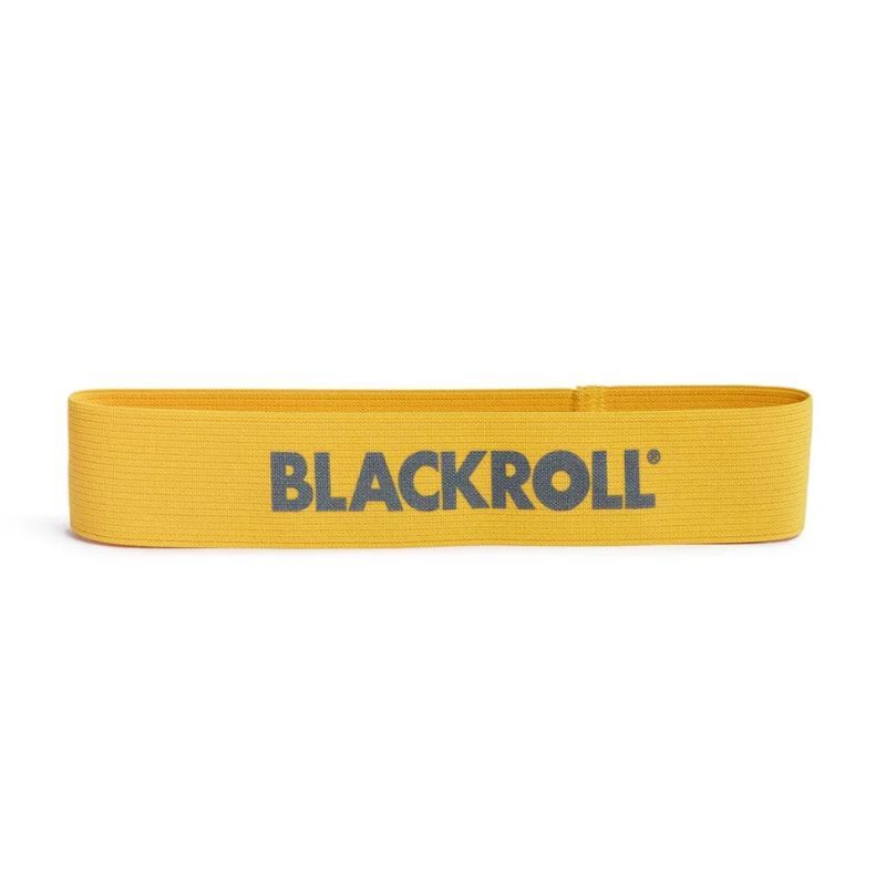 Faixa elástica "Loop Band Blackroll 3 Elastic Loop Band Blackroll Amarelo