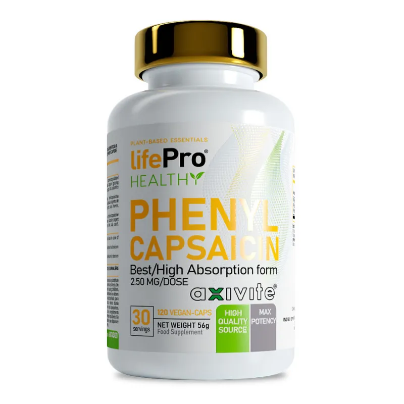Phenyl Capsaicin 120caps Life Pro | Date Courte 1 Phenyl Capsaicin 120caps Life Pro