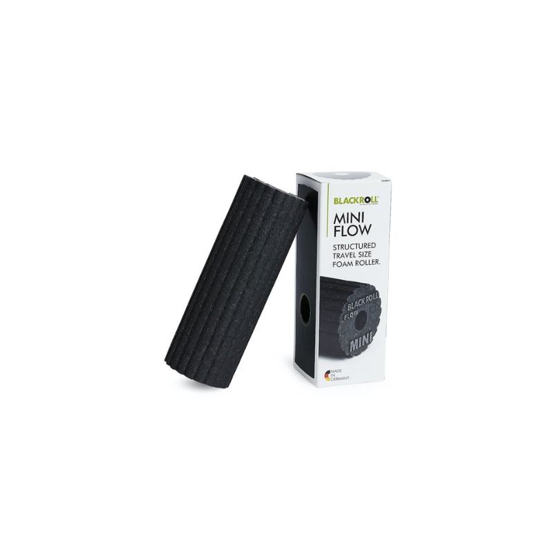 Rolo de massagem "Mini Flow Blackroll 8 Rolo de massagem Mini Flow Blackroll Preto (2)