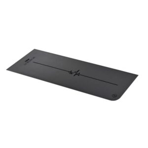 Tapis de Gym Yoga "Heartbeat" 183x61x0.6cm Airex 10 Tapis de Gym Yoga Heartbeat Airex Noir