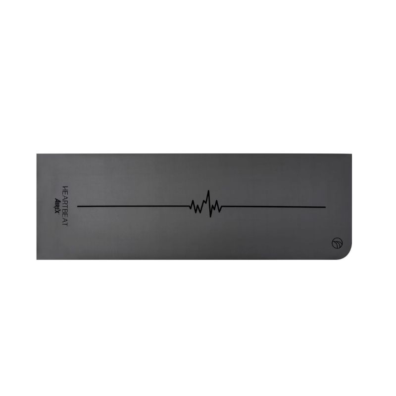 Tapis de Gym Yoga "Heartbeat" 183x61x0.6cm Airex 5 Tapis de Gym Yoga Heartbeat Airex Noir (2)