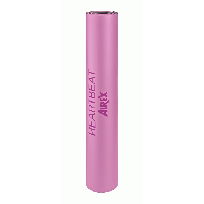 Tapis de Gym Yoga "Heartbeat" 183x61x0.6cm Airex 6 Tapis de Gym Yoga Heartbeat Airex Rose (3)