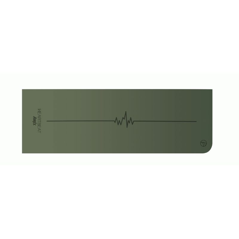 Tapis de Gym Yoga "Heartbeat" 183x61x0.6cm Airex 3 Tapis de Gym Yoga Heartbeat Airex Vert (2)
