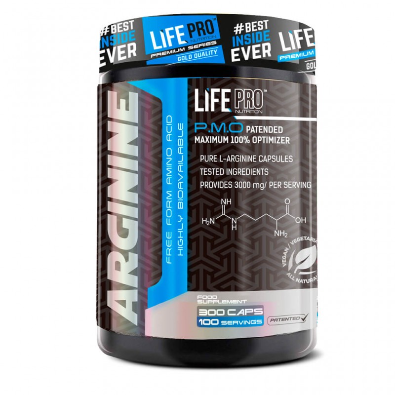 Arginina 300 capsule Life Pro 1 Life Pro Arginina 300 capsule