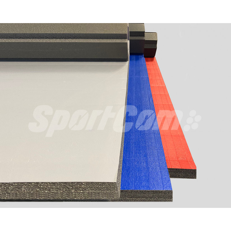 Estera de rodillo Home Mat Flexi Roll 4cm tatami Dollamur Rojo 1