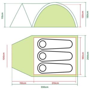 Coleman Darwin 3+ tent 8 317549 317549 afbeeldingen overige colemandarwin3plus fp 1 e-commerce