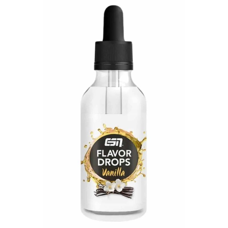 Gotas de Sabor 30ml ESN 1 Gotas de Sabor ESN 30ml Baunilha