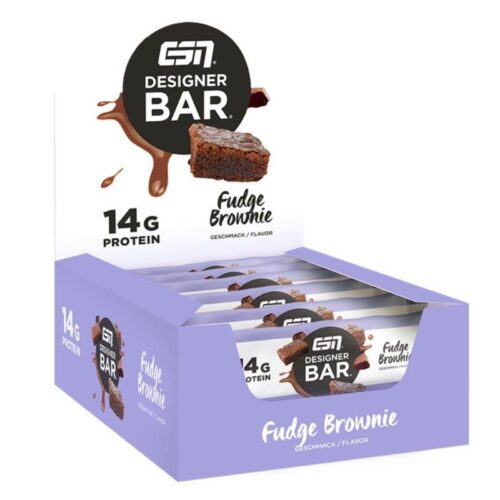 Designer Bar ESN 40g (pack of 12) Brownie