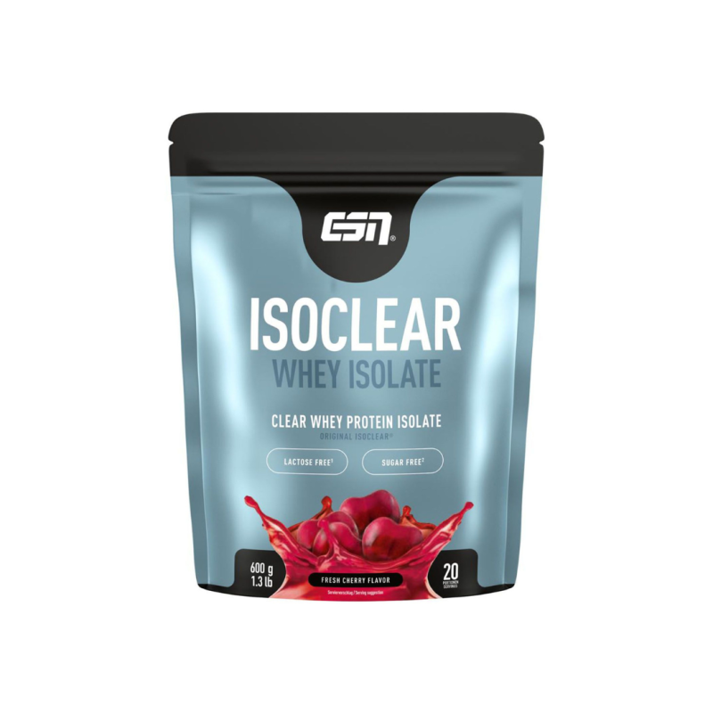 IsoClear Whey Isolate 600g ESN 1 IsoClear Whey Isolate 600g ESN Cereja