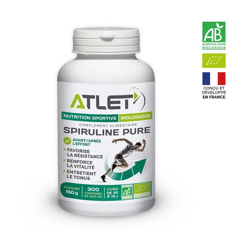 Spirulina Pure Organic 300caps Atlet