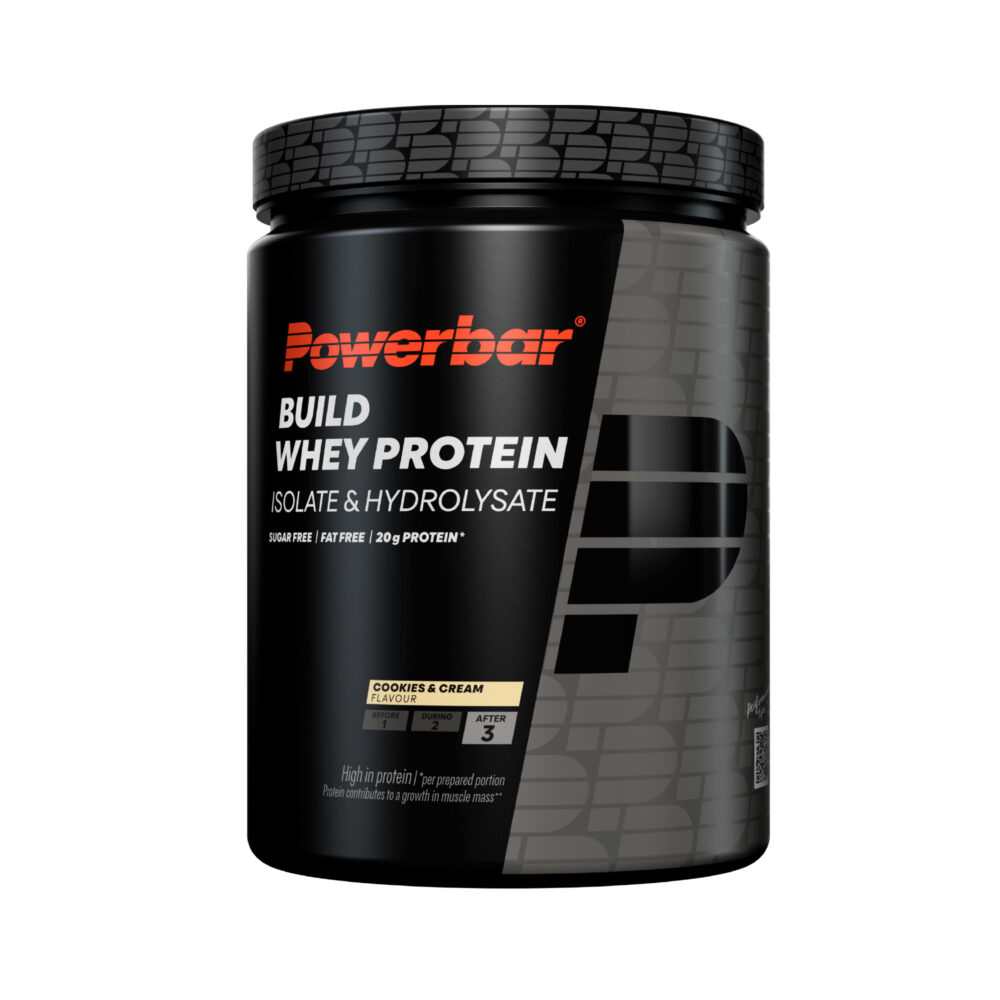 550g Build Whey protein Isolate & Hydrolysate 550g Powerbar | Whey isolate ...