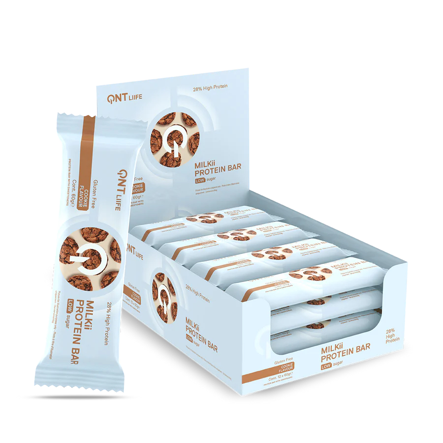 Milkii Protein Bar Cookie Display Combo