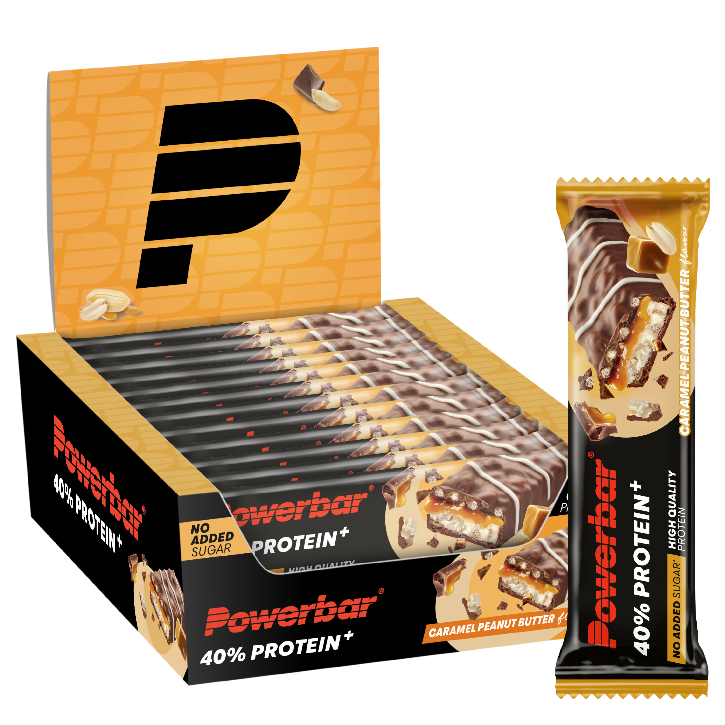 Barre protéinée 40% Crisp 40g PowerBar (lot de 12) 1 Barre protéinée 40% Crisp 40g PowerBar (lot de 12)