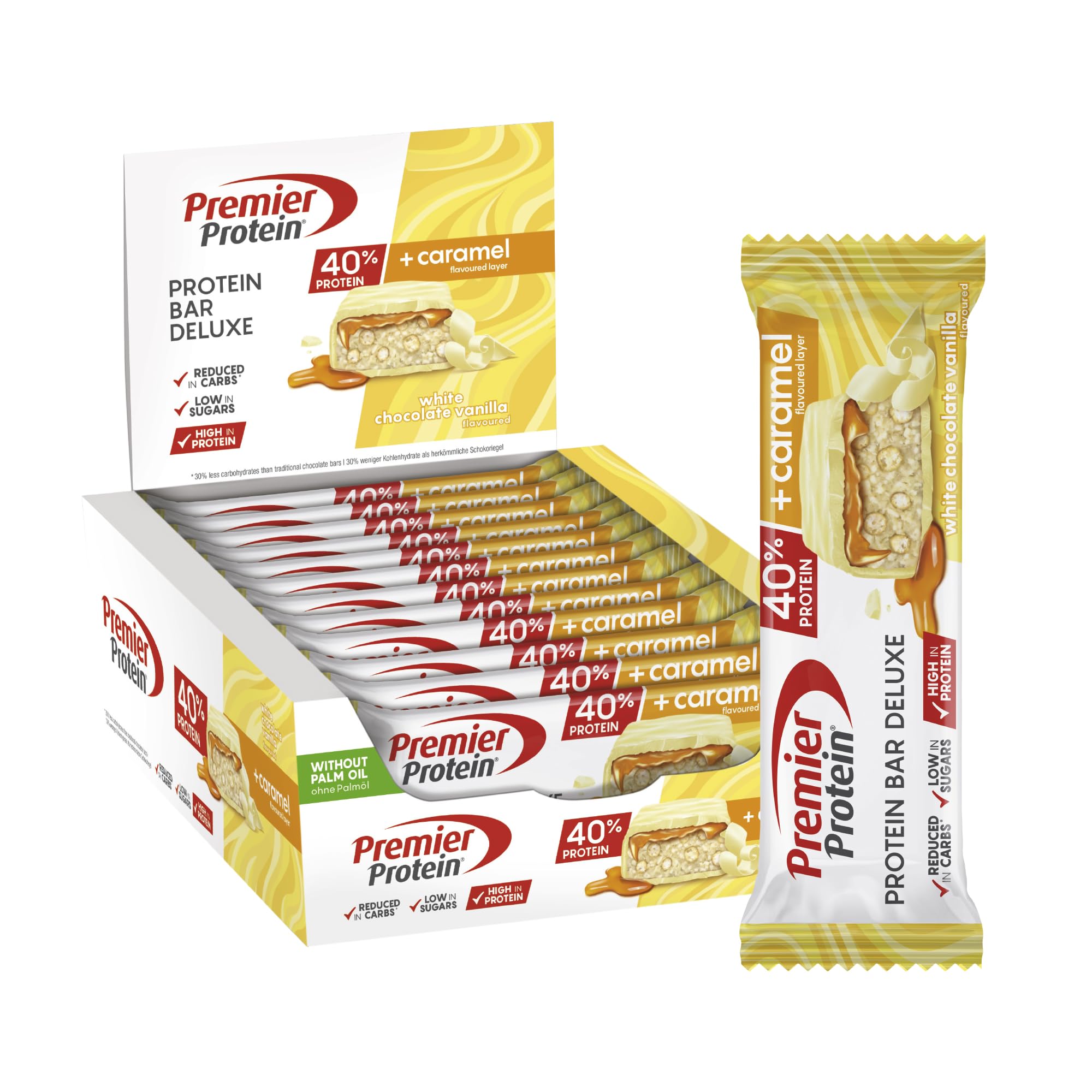 Protein Bar Deluxe 50g Premier Protein lot de 12 19683