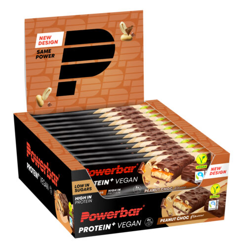 Barre protéinée Vegan 2x21g PowerBar (lot de 12)