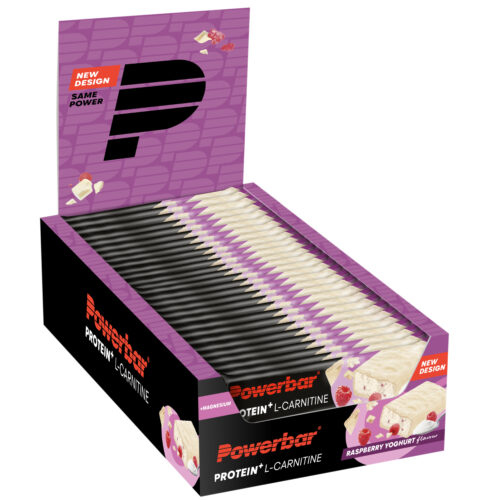 L-Carnitine Protein Bar 35g Raspberry PowerBar (pack of 30)