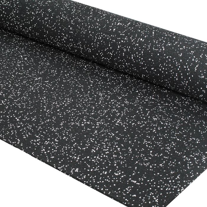 Rubber vloerbedekking op rol "Sportsflooring Rolls Five" 10x1,25m Stockz 4 Rubber vloerbedekking rol Sportsflooring Rollen Vijf 10x1,5m Stockz 56168