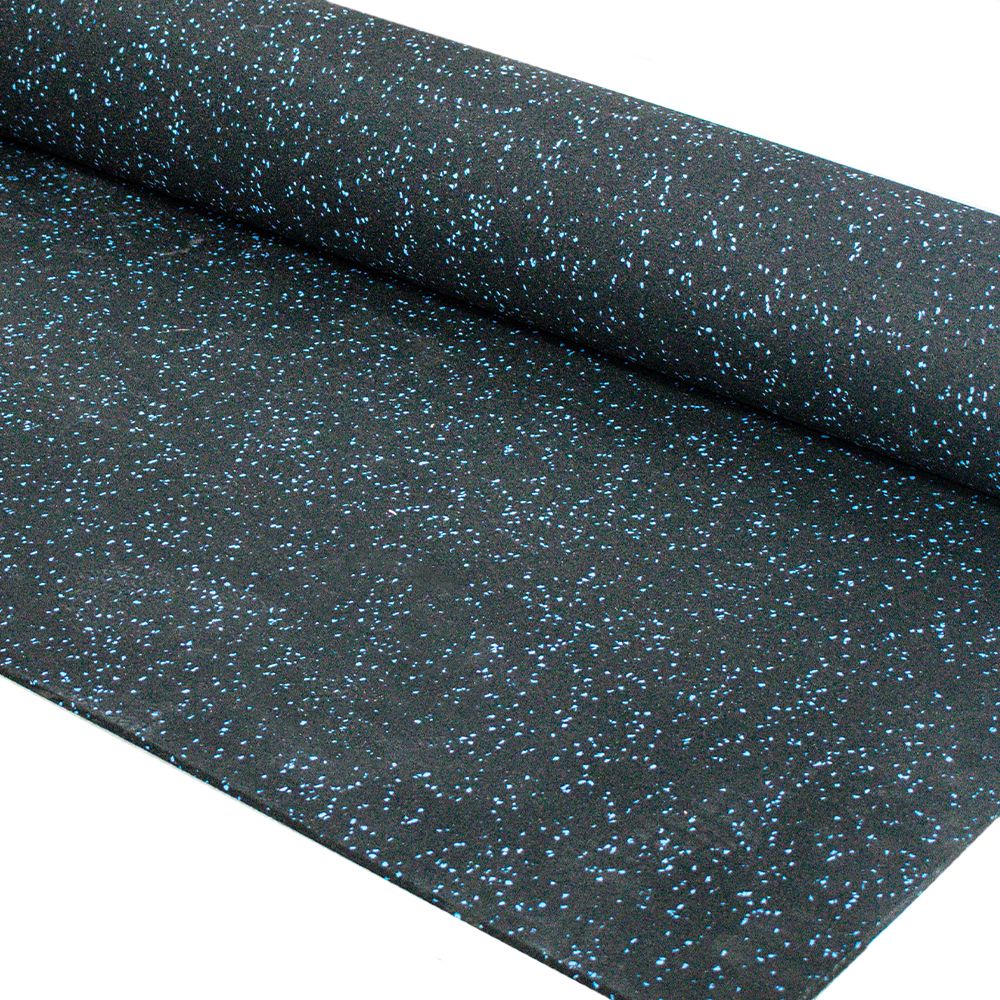 Rubber vloerbedekking op rol "Sportsflooring Rolls Five" 10x1,25m Stockz 6 Rubber vloerrol Sportvloeren Rollen Vijf 10x1,5m Stockz 63225