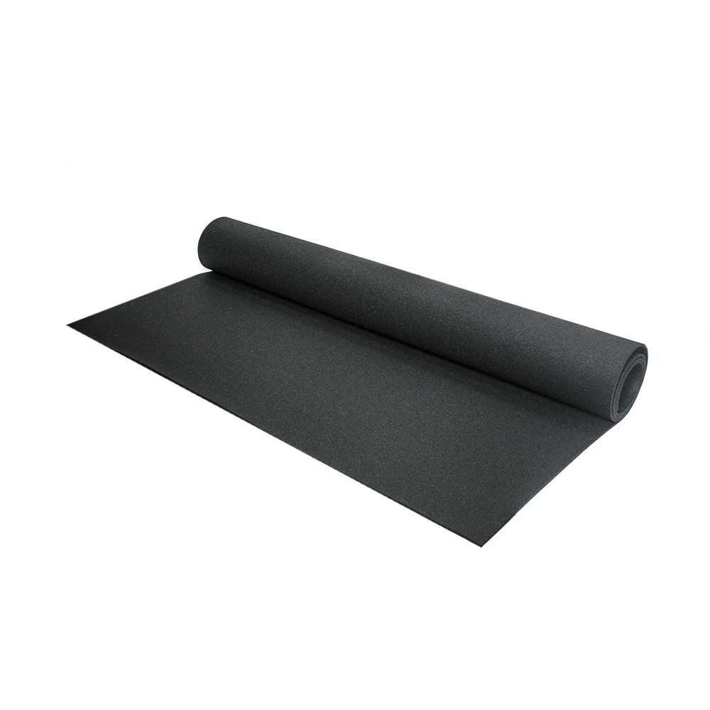 Pavimento in gomma in rotoli "Sportsflooring Rolls Pure Black" 10x1,25m Stockz 1 Pavimento in gomma in rotoli Sportsflooring Rolls Pure Black 10x1,5m Stockz 95095