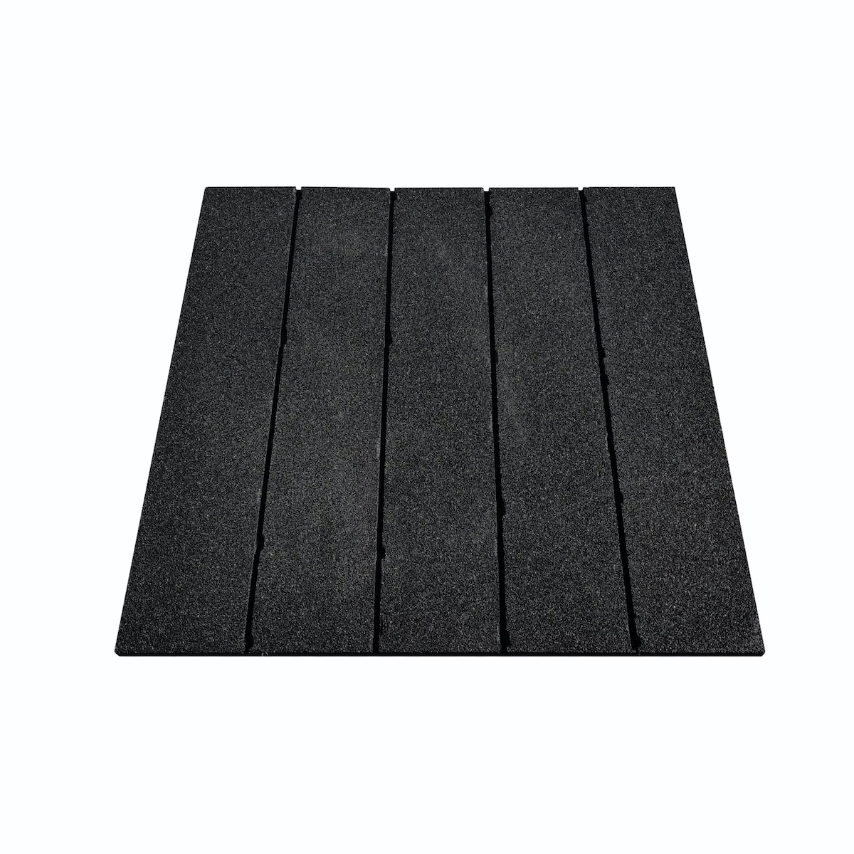 Ladrilhos para exterior Pavimento de borracha "preto" 100x100cm Stockz 6 Azulejos para exteriores em madeira preta 100x100cm Stockz 18467