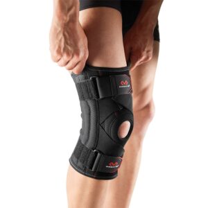 McDavid knee brace with supports and transverse straps 7 McDavid kneepad with supports and transverse straps 13625