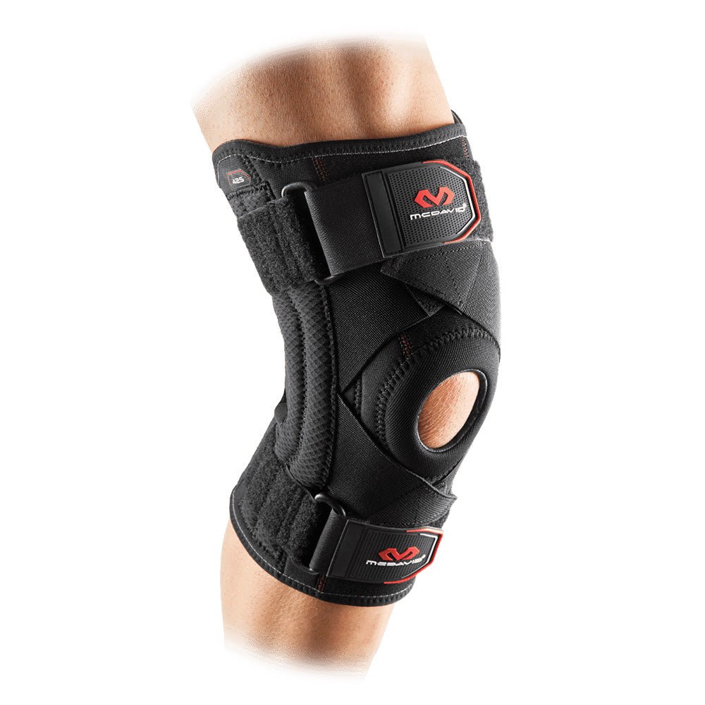McDavid knee brace with supports and transverse straps 1 McDavid kneepad with supports and transverse straps 24550