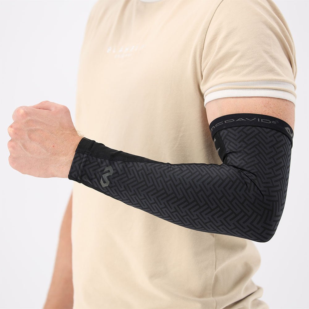 Manguitos de compresión para brazos McDavid 'X-Fitness' (juego de 2) 2 Juego de 2 manguitos de compresión de doble capa para brazos McDavid X Fitness 8113