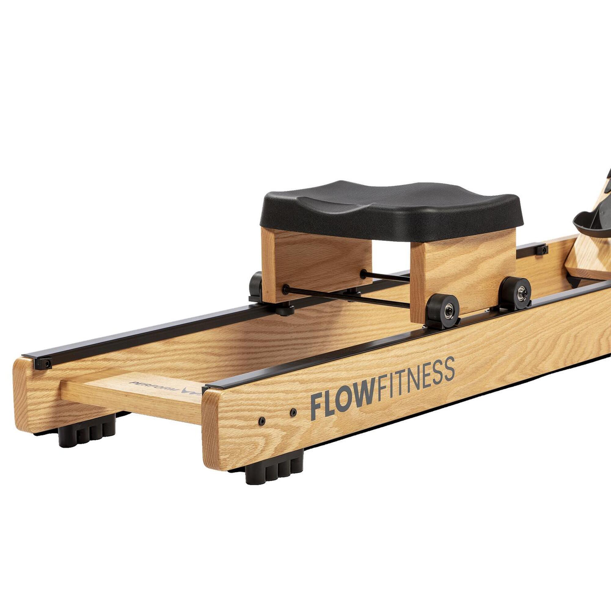 Perform w9i oak Holz-Wasserrudergerät Flow Fitness 70654