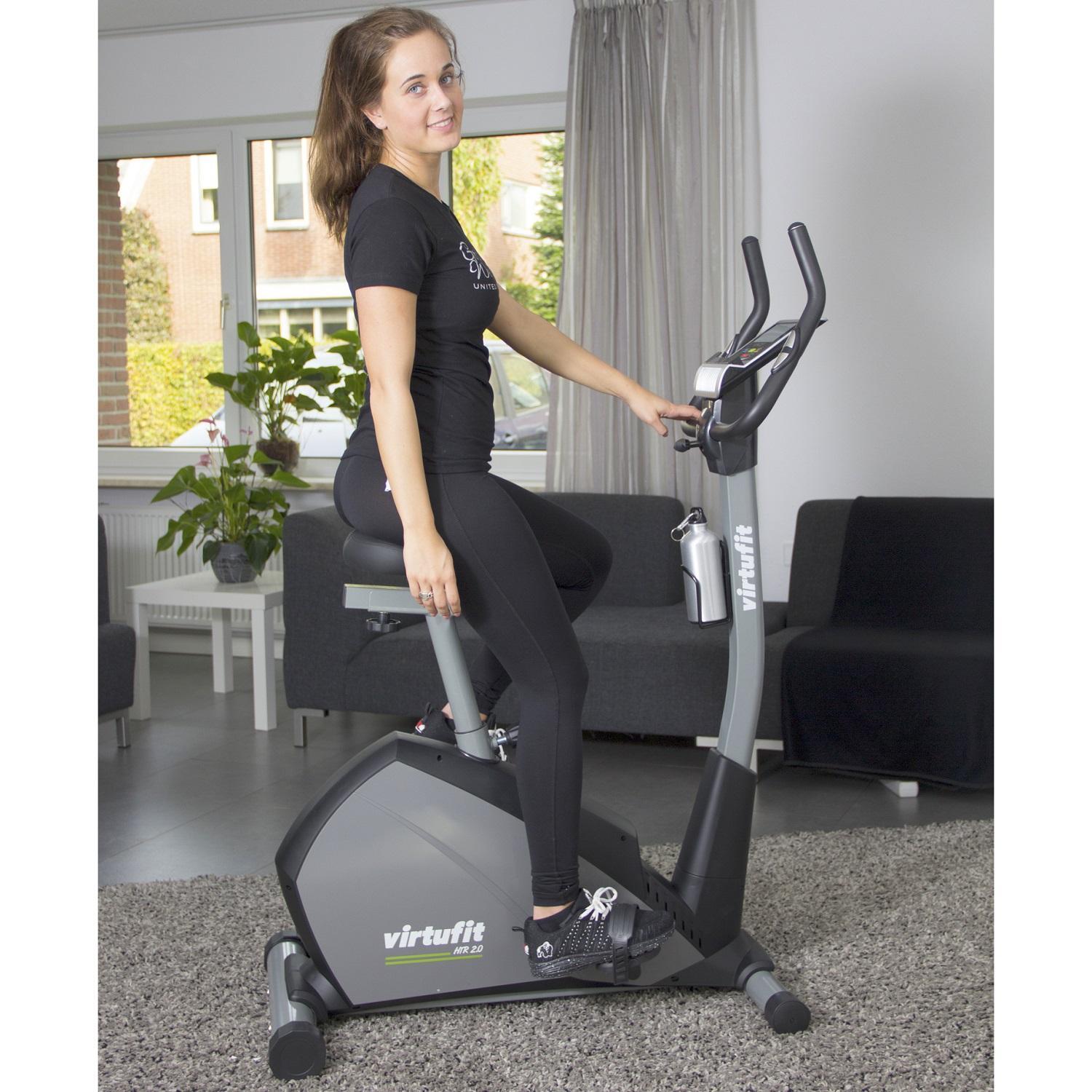 VirtuFit Bicicleta de exercício dobrável Velo d'appartement FB1.0i com encosto 40014