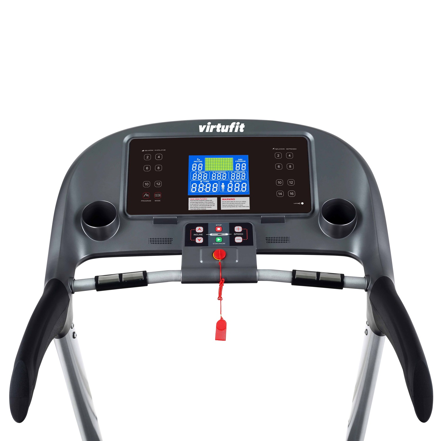 Passadeira de corrida Elite TR-900i" VirtuFit 2 virtufit elite tr900i loopband display vrij