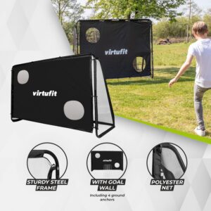 Golo de futebol com alvos VirtuFit 16 Baliza de futebol VirtuFit com alvos 79812