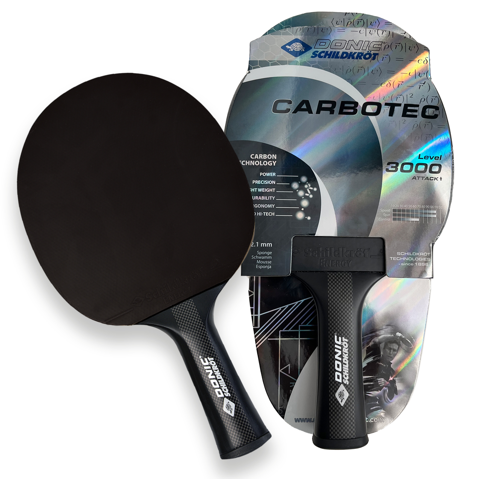 Schildkröt "CarboTec 3000" tafeltennisracket 1 CarboTec 3000 Schildkrot pingpongracket 71886