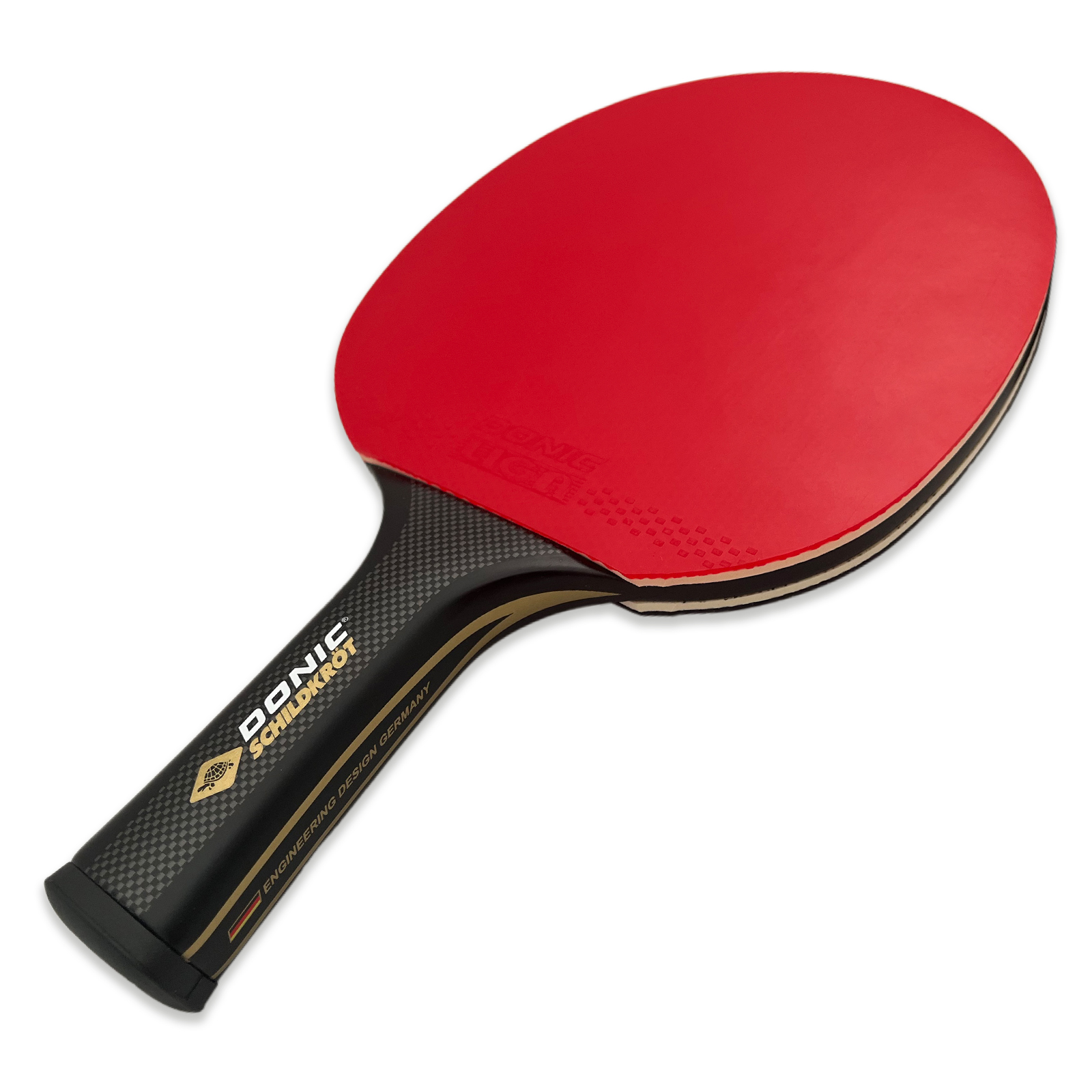 CarboTec 7000 Schildkrot ping pong racket with cover 27249
